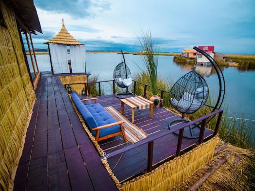 Kay Pacha Lodge Lago Titicaca All Inclusive Puno Ruang foto