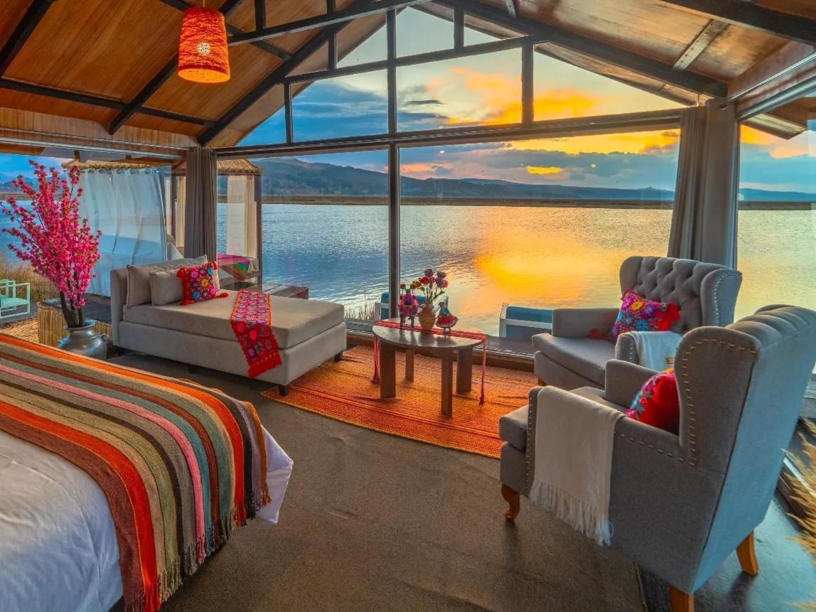 Kay Pacha Lodge Lago Titicaca All Inclusive Puno Bagian luar foto