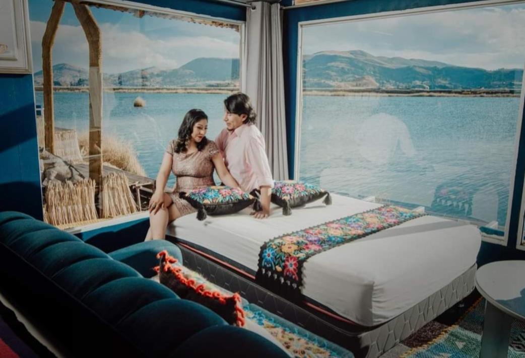 Kay Pacha Lodge Lago Titicaca All Inclusive Puno Bagian luar foto