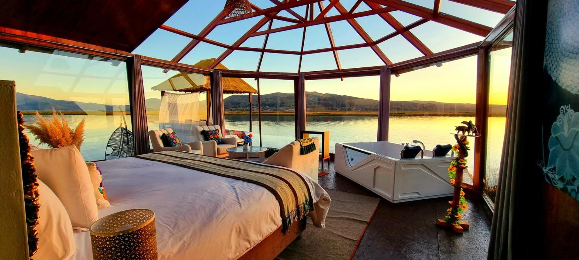 Kay Pacha Lodge Lago Titicaca All Inclusive Puno Bagian luar foto
