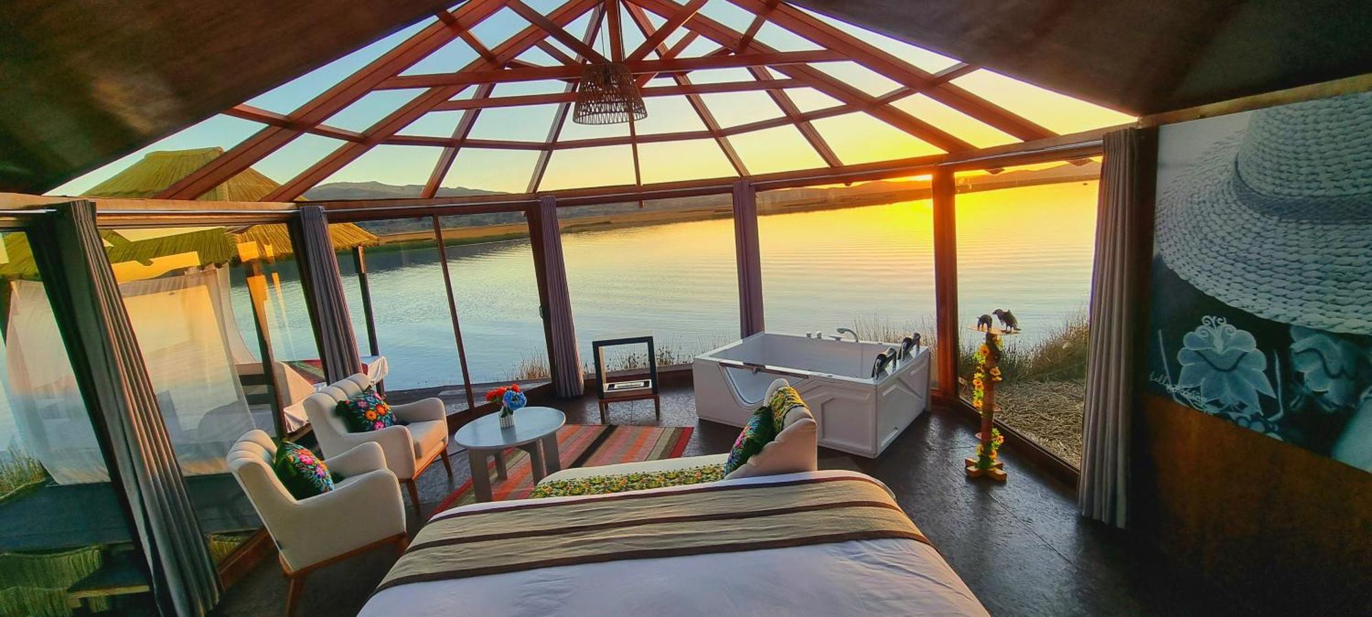 Kay Pacha Lodge Lago Titicaca All Inclusive Puno Bagian luar foto