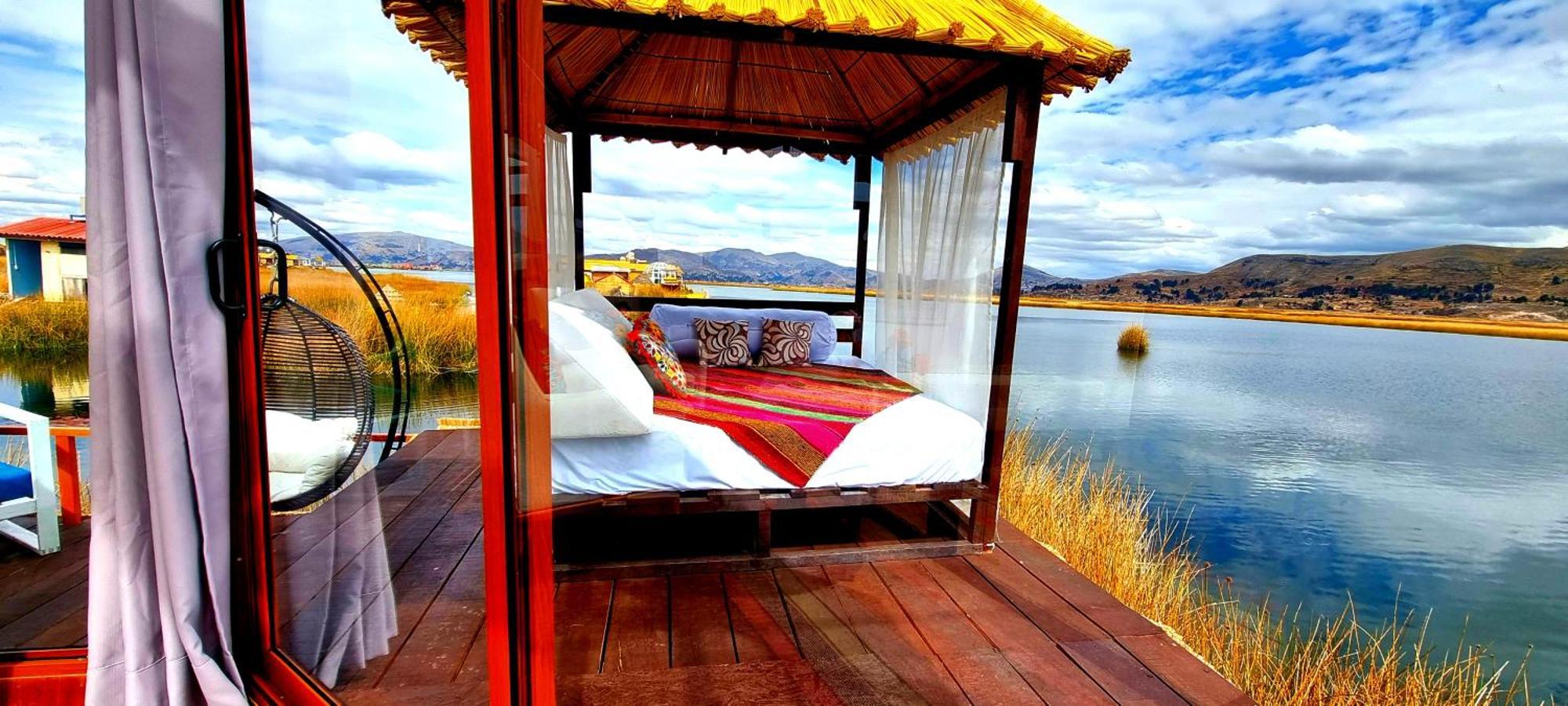 Kay Pacha Lodge Lago Titicaca All Inclusive Puno Ruang foto